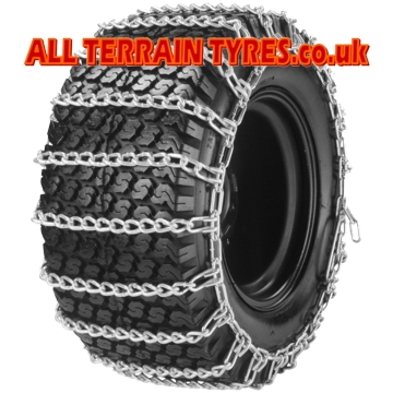 4.10/3.50-6 Set of Snowchains For 2 x Tyres - Click Image to Close